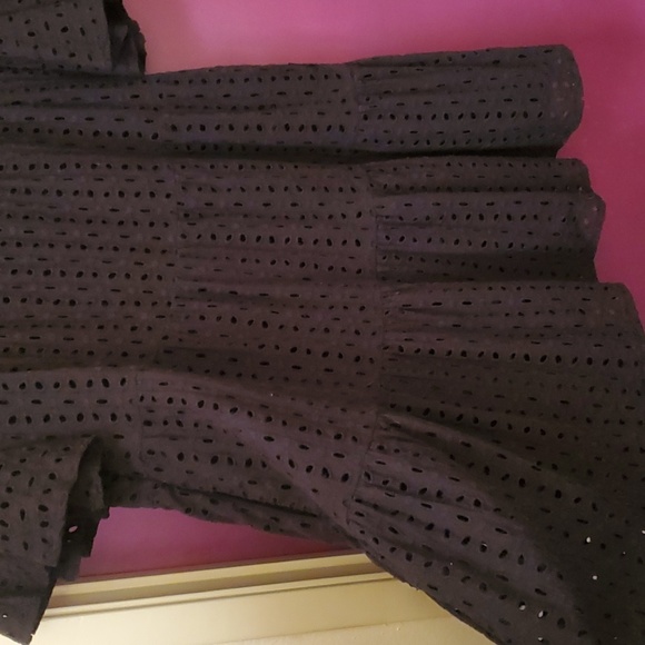 Black BabyDoll Style Dress - Picture 3 of 6